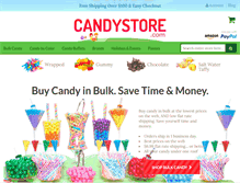 Tablet Screenshot of candystore.com